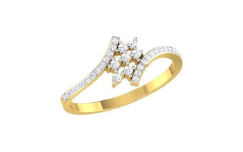 Solitär Engagement Hochzeit Ring 3dm stl obj fbx Einzelheiten Schmuck druckbar Juwel cad Platin Diamant Mode Druckmodell solide klassisch Prototyp entwickeln Gold 3d print model - Mito3D