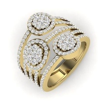 solitario Fidanzamento nozze squillare 3dm stl render gioielleria diamante sterlina brillante platino stampabile oro gioiello moda bellezza gemma anelli argento 3d print model - Mito3D