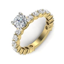 solitario fidanzamento nozze squillare 3dmodel gioielleria promettere moda uniti d'america canada uk italia francia israele europa stampabile unito anelli diamante 3d print model - Mito3D