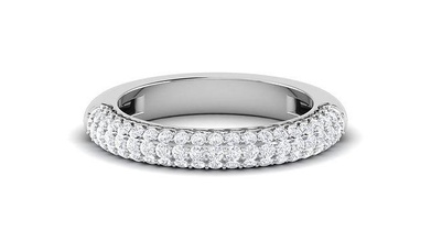 solitario fidanzamento nozze squillare eternità gruppo musicale gioielleria womenring prezioso oro stampabile diamante moda anelli massa collezione donne 3d print model - Mito3D