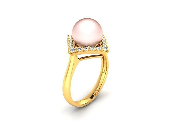 solitário noivado Casamento mulheres opala pedra anel joalheria banda ouro diamante argolas massa coleção masculino casal 3D print model - Mito3D