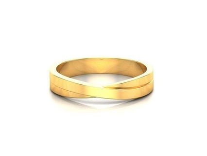 solitario compromiso Boda mujer anillo anillos joya joyería imprimible diamante plata oro libra esterlina blanco brillante platino brazalete 3d print model - Mito3D