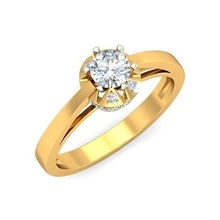 solitário noivado casamento mulheres anel joalheria banda feminino precioso ouro imprimível diamante moda argolas massa coleção 3d print model - Mito3D