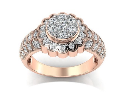 Solitaire nişan KADIN yüzük 3dm stl obj fbx detaylar evlilik yüzüğü Elmas kadın moda söz mücevher altın gümüş yıldönümü tasarımcı zil ışığı hafif yazdırılabilir yüzükler elmas angagem takı 3d print model - Mito3D