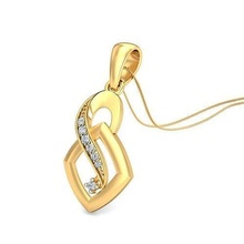 solitario colgante pendiente 3dm stl fbx obj diseño moda oro dorado joya joyería impresión imprimible prototipos plata elegante grande pera diamantes colgantes 3d print model - Mito3D