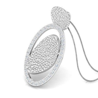 Solitaire kolye 3dm stl obj fbx render detaylar düğün altın mücevher nişan yazdırılabilir elmas platin lüks değerli takı narin hediye kesin 3d print model - Mito3D