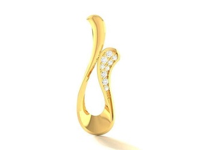 solitaire kolye takı moda aksesuarlar altın elmas kadın kadin üniseks tasarım feng shui yüzük ayarlamak gül küpe sterlin yazdırılabilir 3d print model - Mito3D