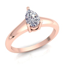 solitär ring juwel hochzeit engagement schmuck druckbar diamant silber gold engagem mode sterling schönheit halskette cad ringe 3d print model - Mito3D