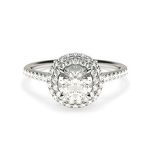 solitär ring 21 juwel engagement hochzeit druckbar diamant silber gold schmuck mode engagem sterling weiß brillant anhänger halskette schönheit ringe 3d print model - Mito3D