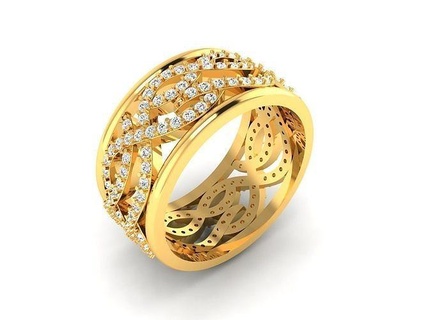 solitario squillare 3dm stl fbx obj render dettagli gioielleria gruppo musicale womenring nozze oro diamante alone anelli massa collezione Fidanzamento donne 3d print model - Mito3D