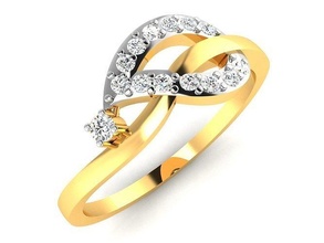 solitario anillo 3dm stl obj fbx detalles 3dprinted diseño moda oro dorado joya joyería impresión imprimible prototipos anillos plata diamante marquesa 3d print model - Mito3D