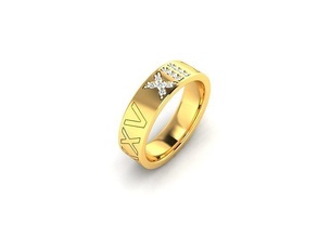 solitario squillare 3dm stl obj fbx render dettagli 3dprinted design moda oro d'oro gioiello gioielleria Stampa stampabile stampa prototipazione anelli argento Fidanzamento diamante 3d print model - Mito3D