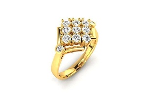 solitario squillare 3dm stl obj fbx render dettagli 3dprinted design moda oro d'oro gioiello gioielleria stampa stampabile prototipazione anelli argento diamanti diamante sterlina 3d print model - Mito3D