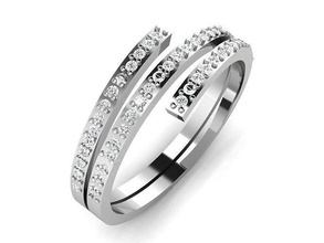 solitário anel 3dm stl obj fbx render detalhes pulseira flexível joalheria pulseiras cabo esterlina imprimível prata jóia jóias Casamento noivado diamante colar platina roupa 3d print model - Mito3D