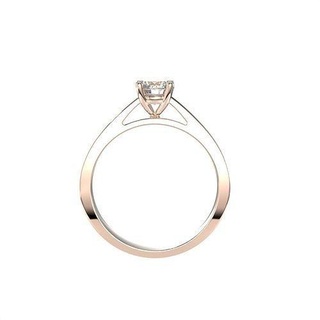solitario anillo deber estilo joyería joya mujer imprimible diamante libra esterlina Moda oro brillante compromiso impresión modelo Boda vestir anillos 3d print model - Mito3D