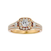 solitario squillare modello gioielleria oro stampabile brillante anelli diamante fidanzamento lusso carati platino prezioso gemma argento nozze gruppo musicale 3d print model - Mito3D
