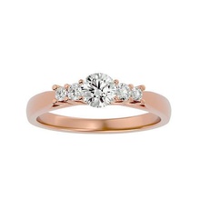 solitaire ring model gold printable gem silver pendants jewellery jewel jewelry rings diamond engagement luxury carat platinum precious wedding 3d print model - Mito3D