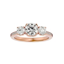solitario squillare modello oro stampabile gemma argento ciondoli gioielleria gioiello pendente anelli diamante Fidanzamento lusso carati platino prezioso nozze 3d print model - Mito3D