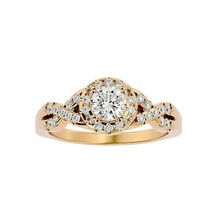 solitario squillare modello gioielleria oro stampabile brillante anelli diamante Fidanzamento lusso carati platino prezioso gemma argento nozze 3d print model - Mito3D