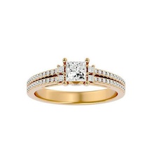 solitario squillare modello gioielleria oro stampabile brillante anelli diamante Fidanzamento lusso carati platino prezioso gemma argento nozze gruppo musicale 3d print model - Mito3D