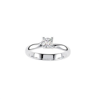 solitario anillos orgánico estilo n12 anillo joyería joya imprimible Boda libra esterlina compromiso diamante oro Moda vestir platino modelo 3d print model - Mito3D