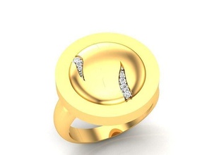 Solitär Hochzeit Engagement Band Ring Ringe Sterling druckbar Diamant Platin brillant Juwel Schmuck Silber zart Licht Gold Weiß 3d print model - Mito3D