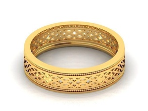 solitario boda compromiso banda anillo anillos joya joyería diamante imprimible oro ligero peso minimalista delgado wt plata 3d print model - Mito3D