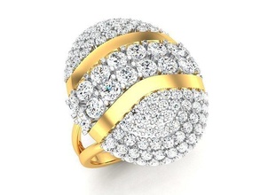 solitär hochzeit engagement band ring schmuck frauenring gold diamant mode ringe bulk sammlung frauen 3d print model - Mito3D