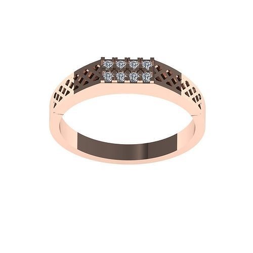 solitaire wedding engagement men ring jewellery rings sterling printable diamond platinum brilliant jewel jewelry mens groom 3D print model - Mito3D