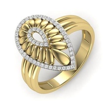 solitaire wedding engagement men ring 3dm render gold jewel gem rhino rhodium plating 3dprint ruby sapphire citrine signet brutal hexagon jewelry rings diamond 3d print model - Mito3D