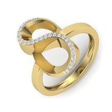 solitário Casamento noivado homens anel 3dm render joalheria banda ouro diamante argolas massa coleção mulheres masculino casal silhueta contorno imprimível 3d print model - Mito3D