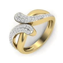 solitaire wedding engagement men ring 3dm render jewelry band gold diamond rings bulk collection dimaond women mens couple silhouette contour printable 3d print model - Mito3D