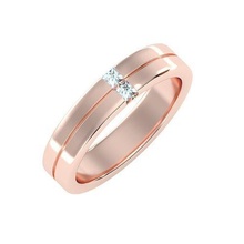 solitaire mariage engagement Hommes bague 3dm rendre bijoux bande or diamant anneaux masse collection femmes 3d print model - Mito3D