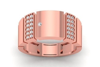 solitario Boda compromiso hombres anillo 3dm stl obj fbx detalles Moda imprimible joyería joya oro enganchar platino diamante brillante anillos 3d print model - Mito3D