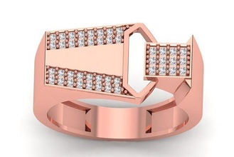 solitario nozze Fidanzamento uomini squillare 3dm stl obj fbx dettagli moda stampabile gioielleria oro engagement platino diamante brillante anelli 3d print model - Mito3D