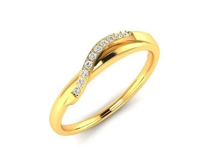 solitaire mariage engagement bague anneaux gemme bijou bijoux imprimable diamant argent or sterling blanc brillant platine 3d print model - Mito3D