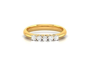 solitario nozze Fidanzamento squillare oro gioiello gioielleria anelli diamante brillante cad gemma platino stampabile argento design 3d print model - Mito3D