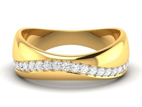 solitario Boda compromiso anillo joya joyería eternidad precioso anillos piedras oro piedra preciosa diamante ropa perlas diamantes 3d print model - Mito3D