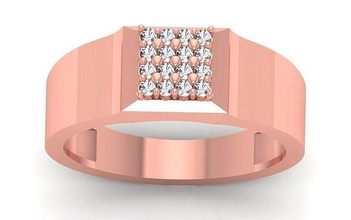 solitaire mariage engagement bague bijoux anneaux femme fiançailles diamant or mode femmes 3d print model - Mito3D