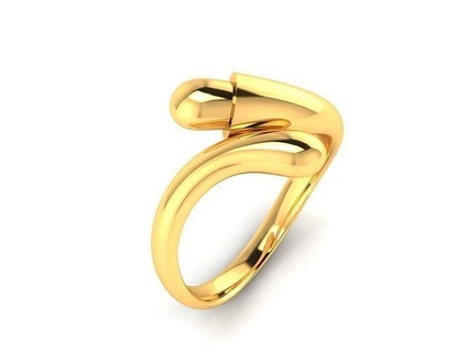 solitario nozze Fidanzamento squillare gioielleria gemma gioiello oro diamante gemme prezioso unico design stampa stampabile corona Vintage anelli 3d print model - Mito3D