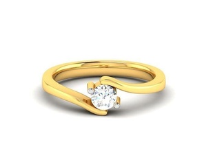 solitaire wedding engagement ring jewelry gem gold brilliant platinum diamond silver carat fashion beauty brillant diamant apparel rings cuban sterling 3d print model - Mito3D