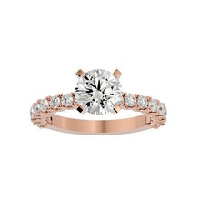 solitario nozze Fidanzamento squillare 360 Visualizza animazione anelli gioielleria diamante gruppo musicale stampabile oro platino 3d print model - Mito3D