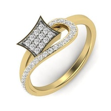 solitario Boda compromiso anillo 3dm conjunto banda hombres 3d modelos pt3d anillos mujer matrimonio gótico plata imprimible diamante joyería joya oro 3d print model - Mito3D