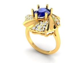 solitario nozze fidanzamento squillare 3dm stl fbx obj render dettagli 3dprinted design moda oro d'oro gioiello gioielleria stampa stampabile prototipazione anelli argento elegante diamante 3d print model - Mito3D