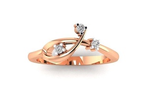 solitário Casamento noivado anel 3dm stl obj fbx render detalhes platina joalheria precioso luxo prata imprimível esterlina ouro moda brilhante diamante beleza gema 3d print model - Mito3D