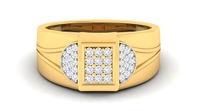 solitario Boda compromiso anillos anillo diamante joyería joya bodas oro mujer promesa flor 3d print model - Mito3D