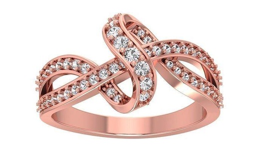 solitaire mariage engagement femmes contourne anneaux bijoux bague bande femme diamant masse collection imprimable 3d print model - Mito3D