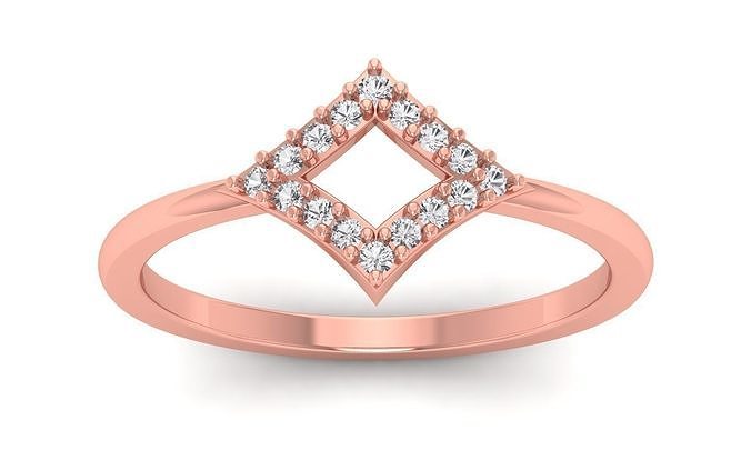solitaire mariage engagement femmes lumière poids anneaux bijoux bague bande femme diamant masse collection imprimable 3D print model - Mito3D