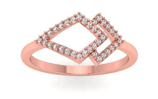 Solitär Hochzeit Engagement Frauen Licht Gewicht Ringe Schmuck Ring Band Frauenring Diamant Bulk Sammlung druckbar 3d print model - Mito3D