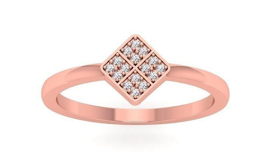 solitario Boda compromiso mujer ligero peso anillos joyería joya anillo banda diamante abultar colección imprimible 3d print model - Mito3D